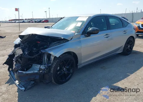 2024 Honda Civic Sport из США, поврежденный, VIN 19XFL2H80RE017991